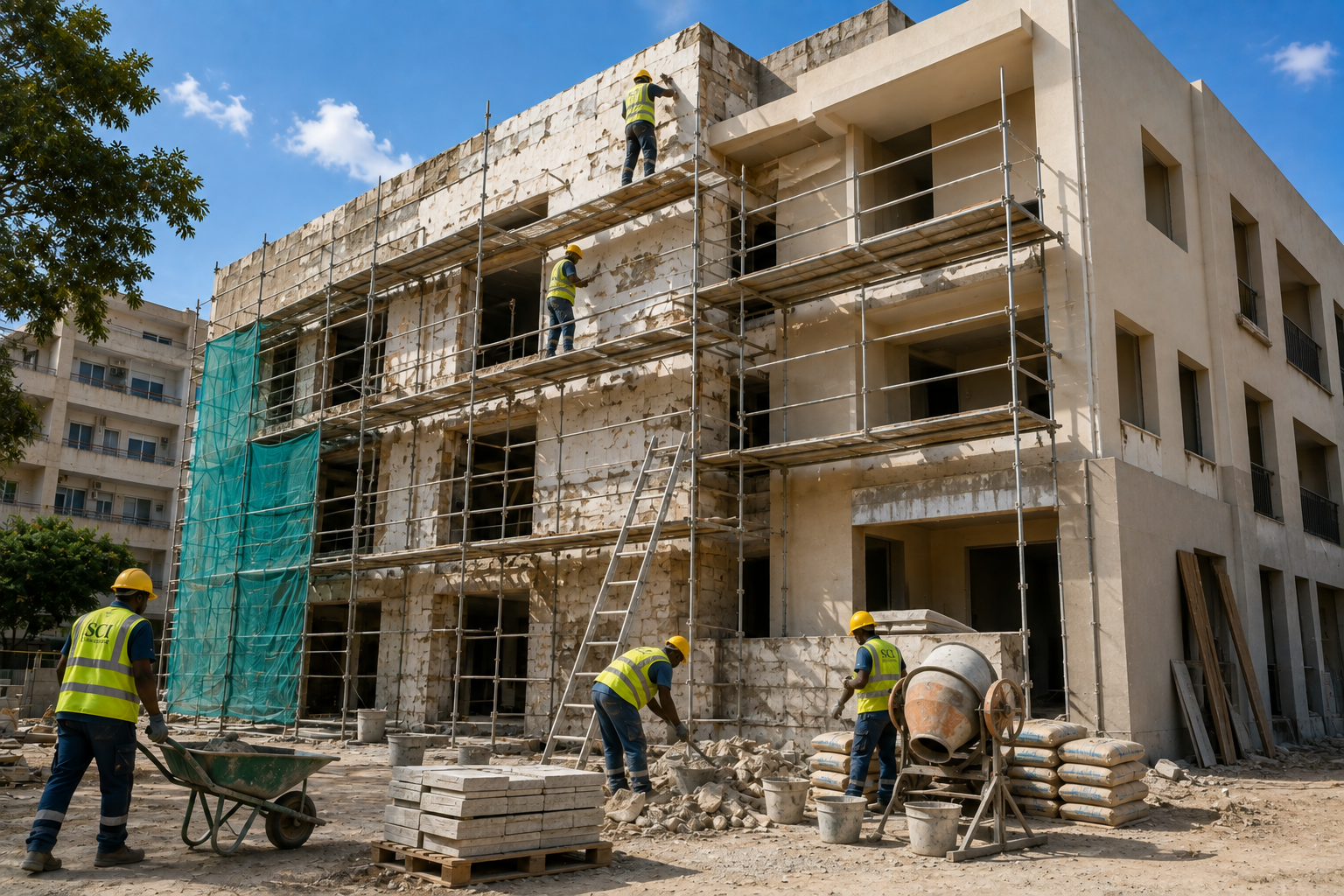 Projet de réhabilitation de bâtiment